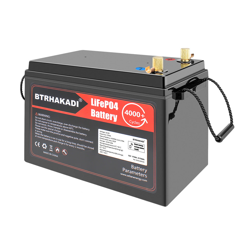 12V 170Ah Lifepo4 Battery Pack with BMS