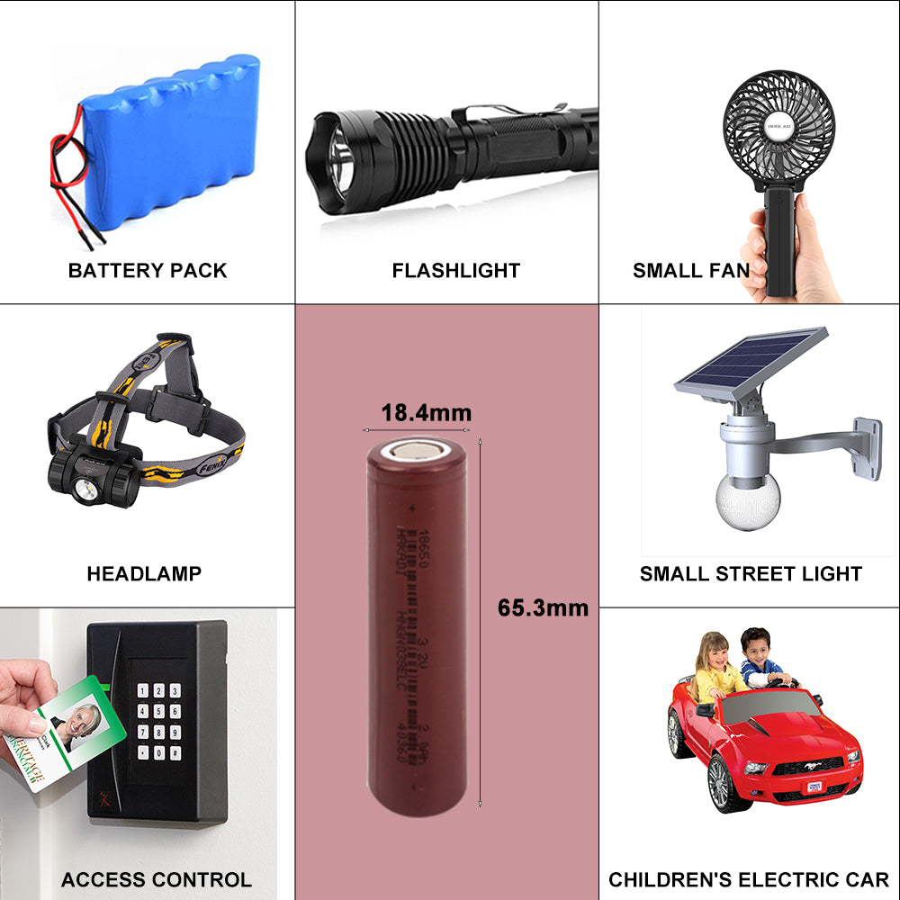 Selian Energy 18650 3.2V 2000mah 3C Lifepo4 battery