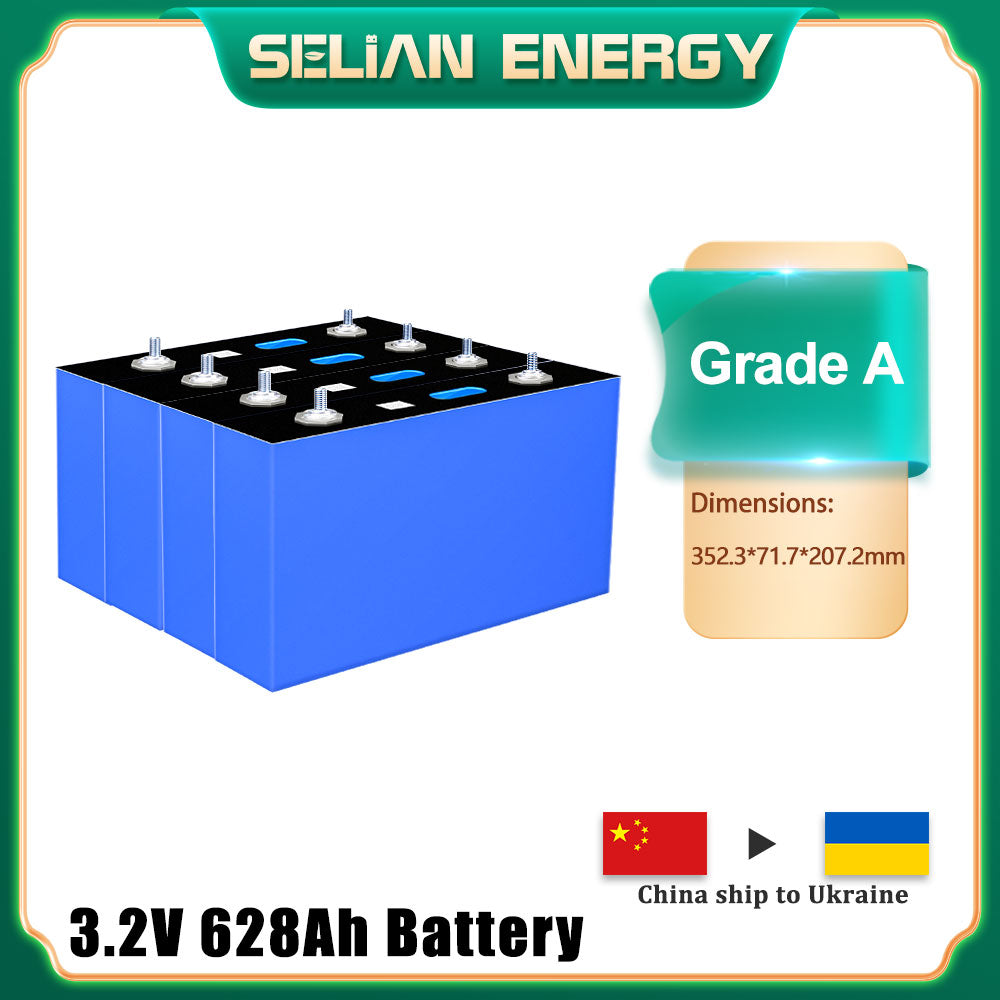 2025 New Product OnIine, New EVE MB56 LF628 LiFePO4 12000+ Cycle Battery Grade A Prismatic Cell For RV, EV, Solar System Storage