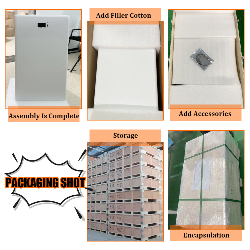 New Brand 48V 16S 280Ah LiFePo4 Battery BOX DIY Battery Kit Accept Custom Battery Packs For Power Storage