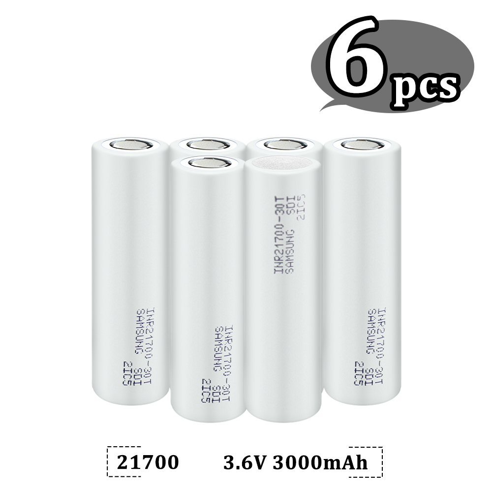 Samsung INR21700 30T 3.6V 3000mah lithium ion battery
