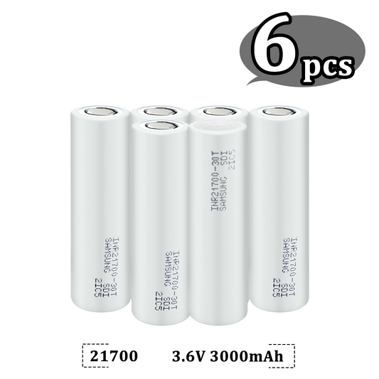 Samsung INR21700 30T 3.6V 3000mah lithium ion battery