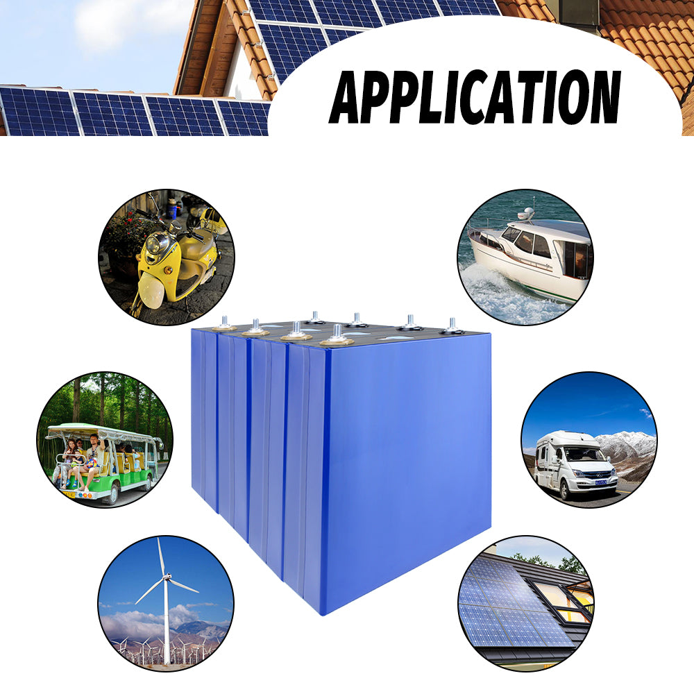 USA STOCK! Lifepo4 EVE 3.2V 304Ah Batteries Grade A Rechargeable Battery for DIY 10kwh 15kwh Battery Pack