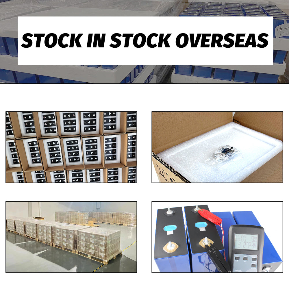 USA STOCK! Lifepo4 EVE 3.2V 304Ah Batteries Grade A Rechargeable Battery for DIY 10kwh 15kwh Battery Pack