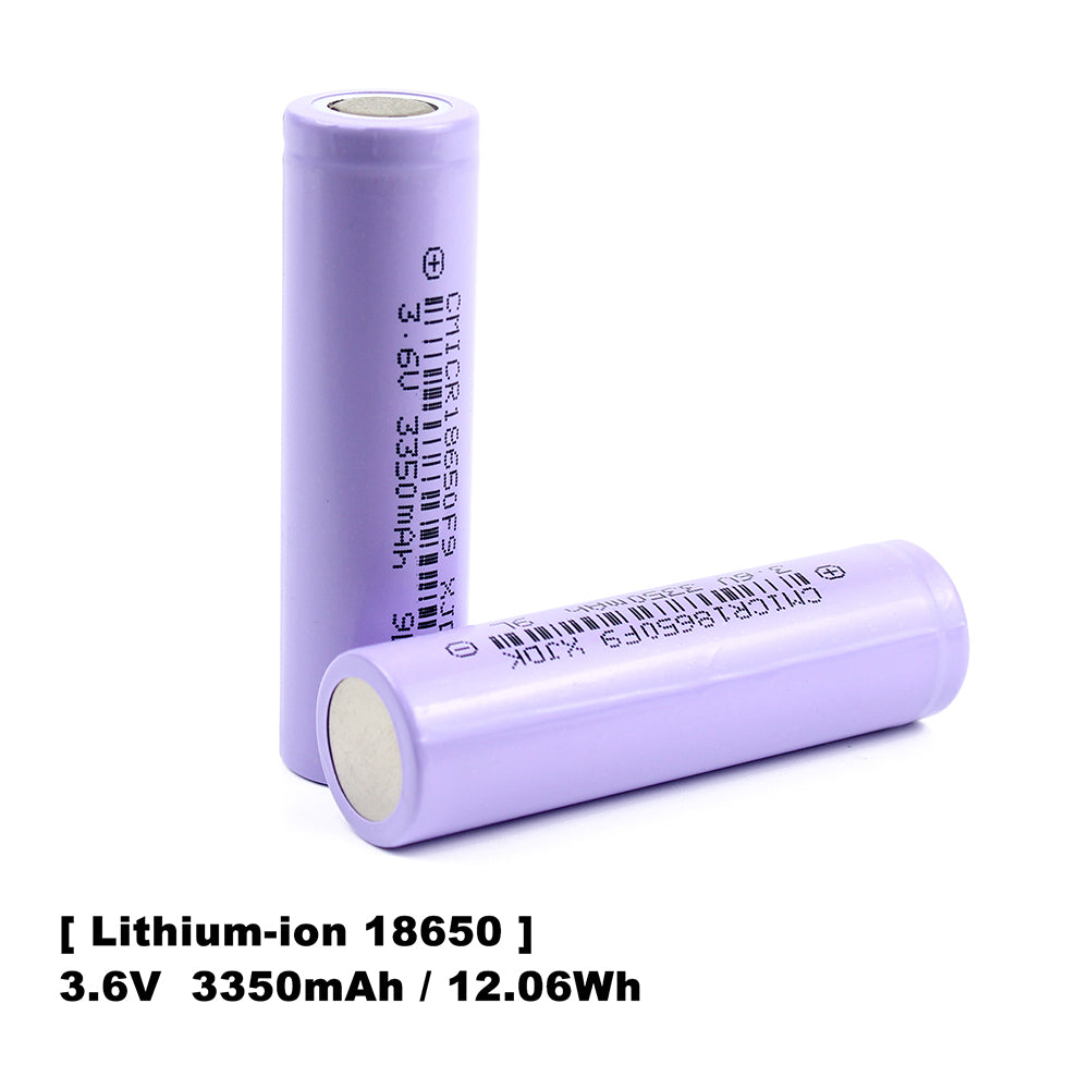 Selian Energy 18650 3.7V 3350mAh 2C lithium ion battery