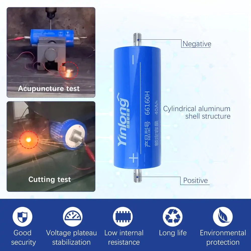 Yinlong LTO66160 2.3v 40Ah battery