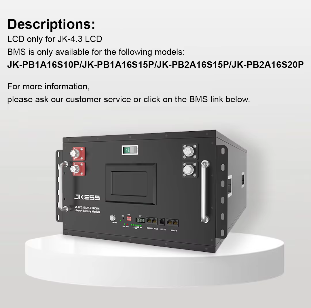 JK ESS 6u 51.2V 15Kwh Diy box Energy Storage System