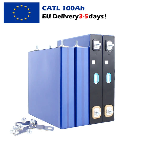 Lifepo4 CATL 100Ah Grade A Batteries Cells For Golf carts RV Storage Battery Pack