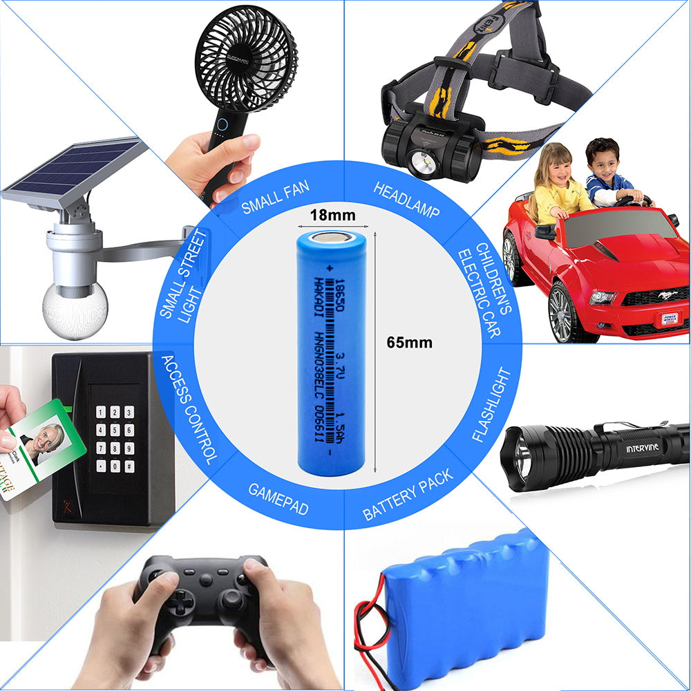 Selian energy 18650 3.7V 1500mAh 15C lithium ion battery