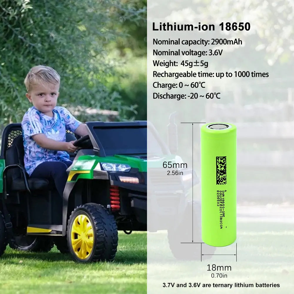 Selian Energy 18650 3.7V 2900mah 3C lithium ion battery