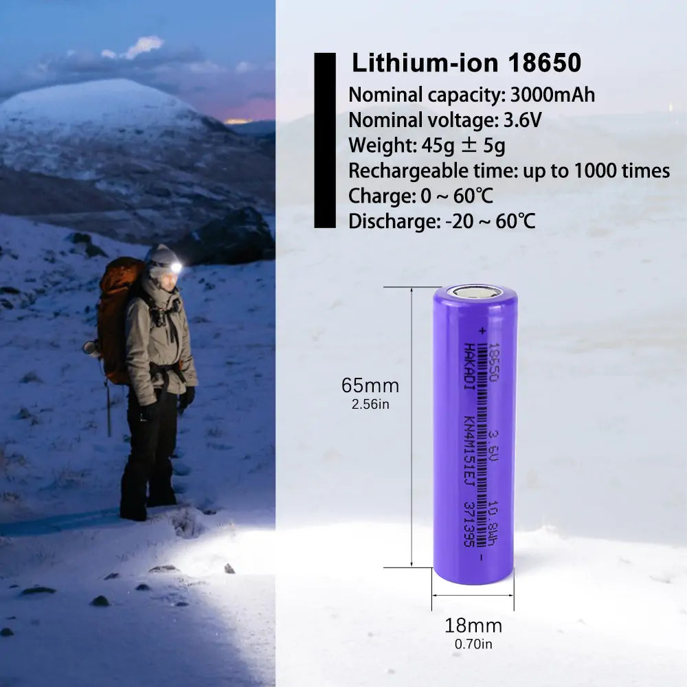 Selian Energy 18650 3.7V 3000mah 5C lithium ion battery