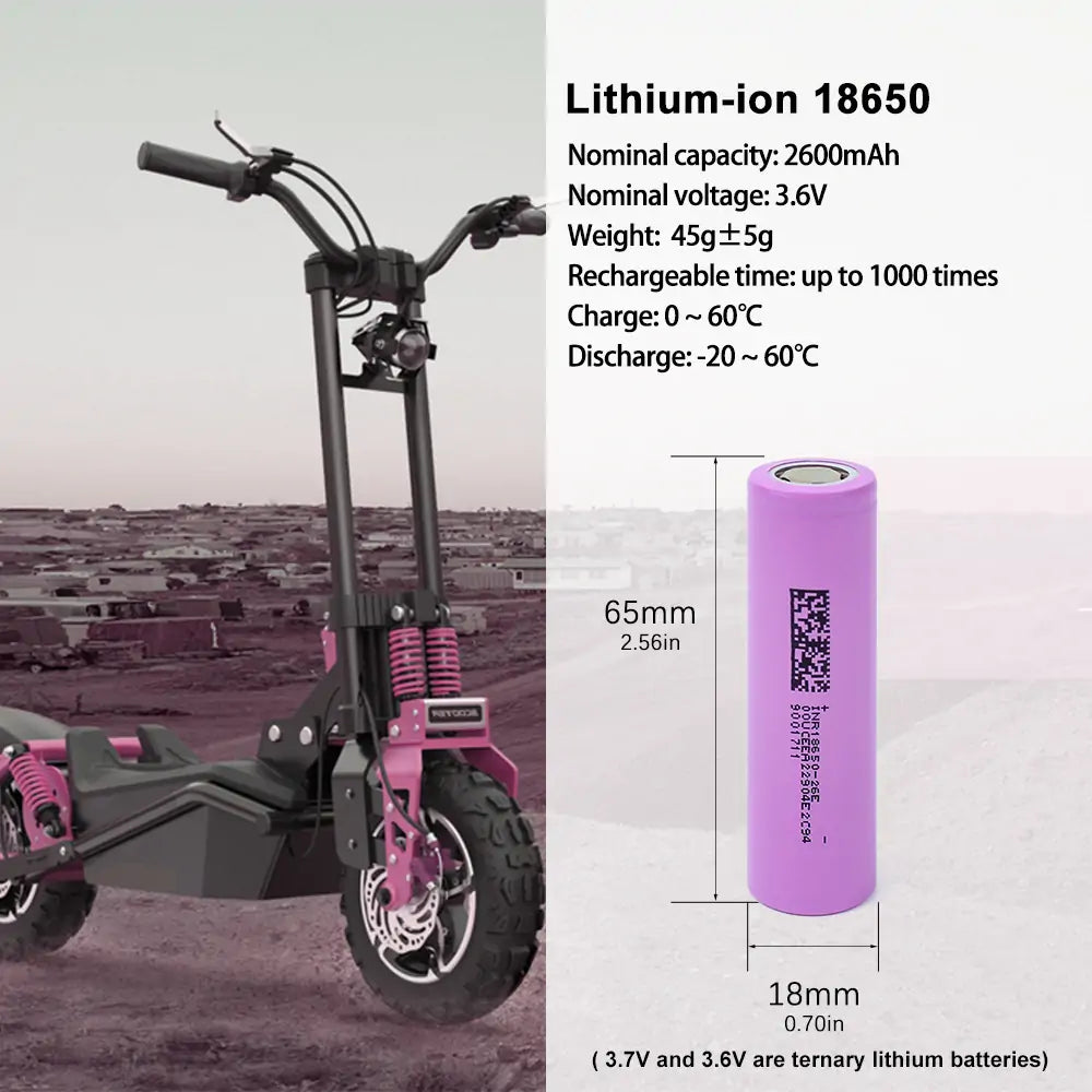 Selian energy 18650 3.7V 2600mah 5C lithium ion battery