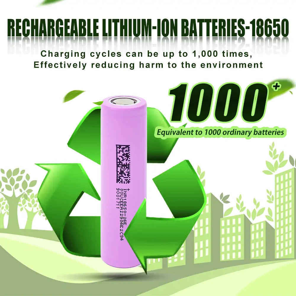 Selian energy 18650 3.7V 2600mah 5C lithium ion battery
