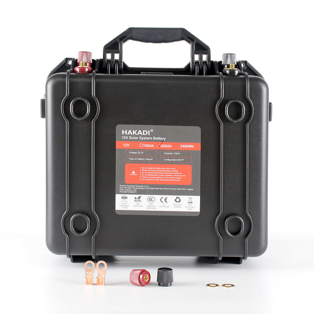 12V 200A LiFePO4 Rechargeable Battery Pack Built in BT BMS Home Energy Storage
