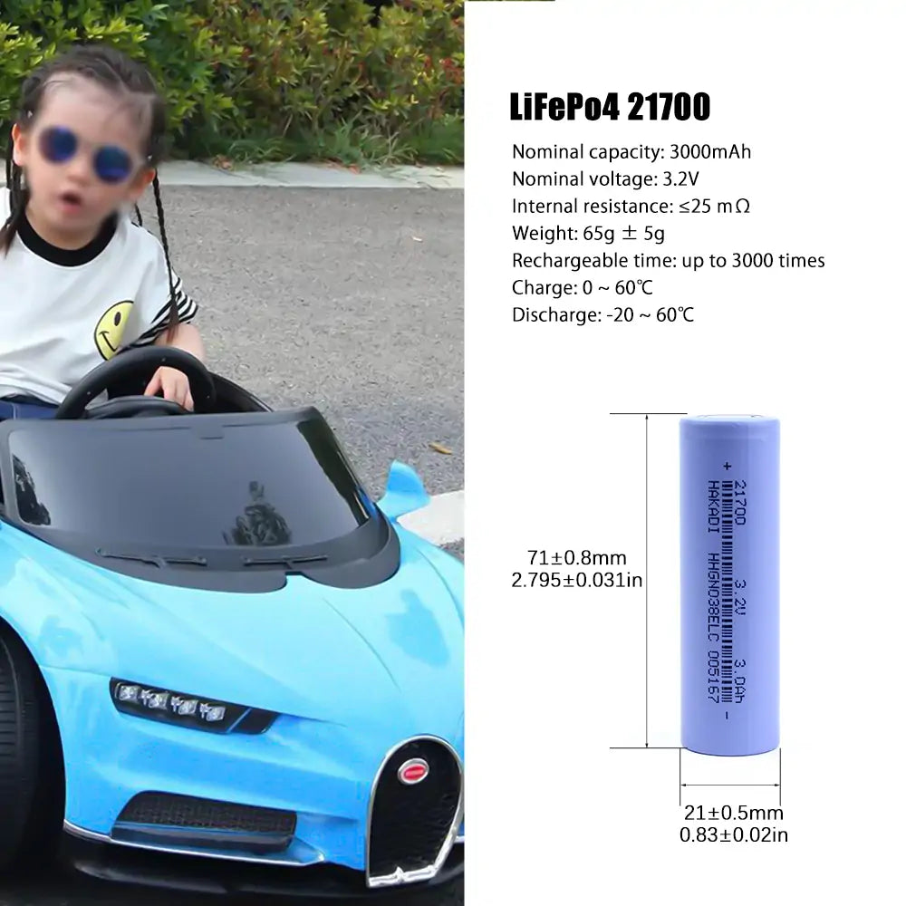Selian Energy 21700 3.2v 3000mah lifepo4 Battery