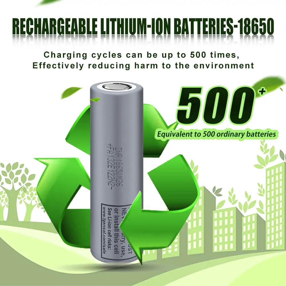 LG INR18650 M26 3.6V 2600mah lithium ion battery