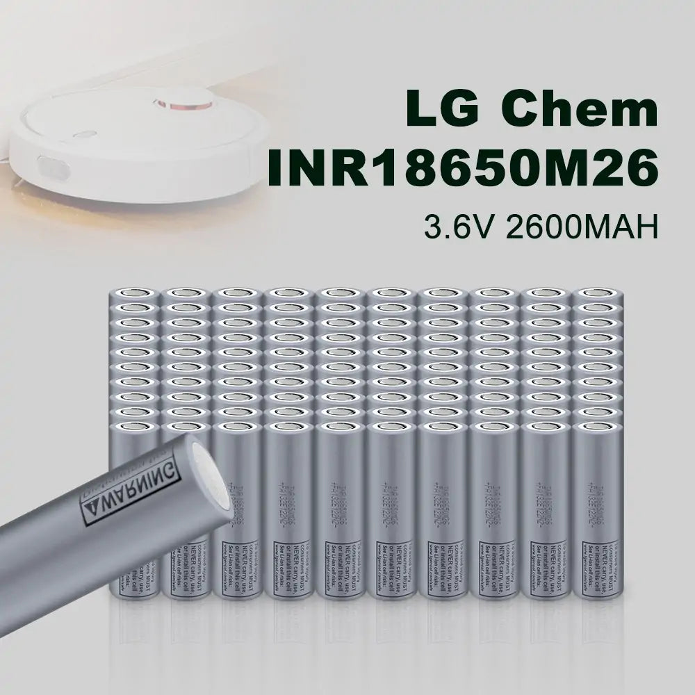 LG INR18650 M26 3.6V 2600mah lithium ion battery