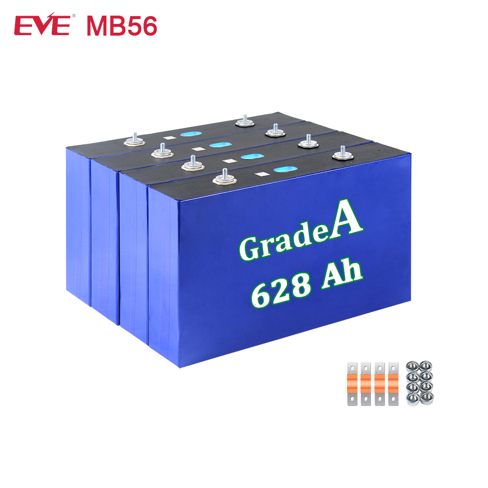 Free Shipping EVE MB56 LiFePO4 lf628Ah Grade A Cell