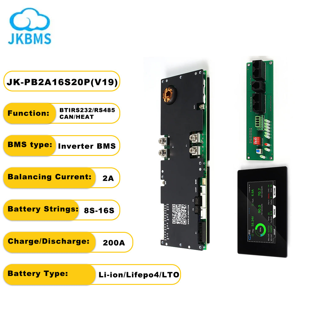 JK ESS 48V 16S 314Ah DIY Box 15Kwh Lifepo4 Home Storage System