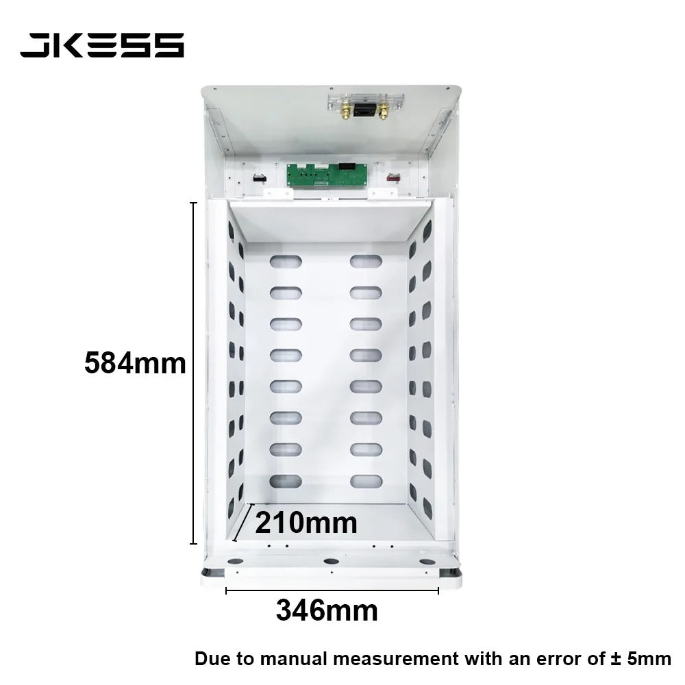 JK ESS 48V 16S 314Ah DIY Box 15Kwh Lifepo4 Home Storage System