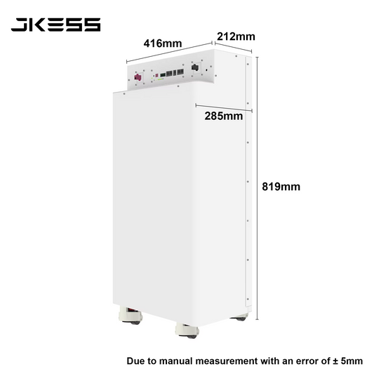JK ESS 48V 16S 314Ah DIY Box 15Kwh Lifepo4 Home Storage System