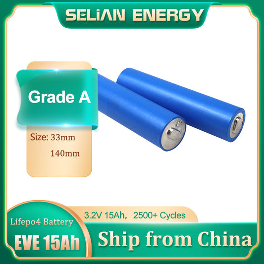 EVE C33 3.2V 15Ah Lifepo4 Battery High Discharge Current Cells car starter backup battery emergency