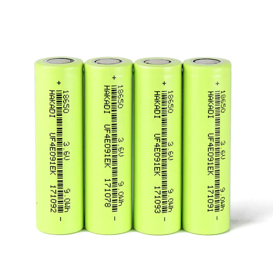 18650 3.7V 2500mAh Rechargeable NMC Lithium-ion Batteries Support OEM 1C-3C Discharge Cell