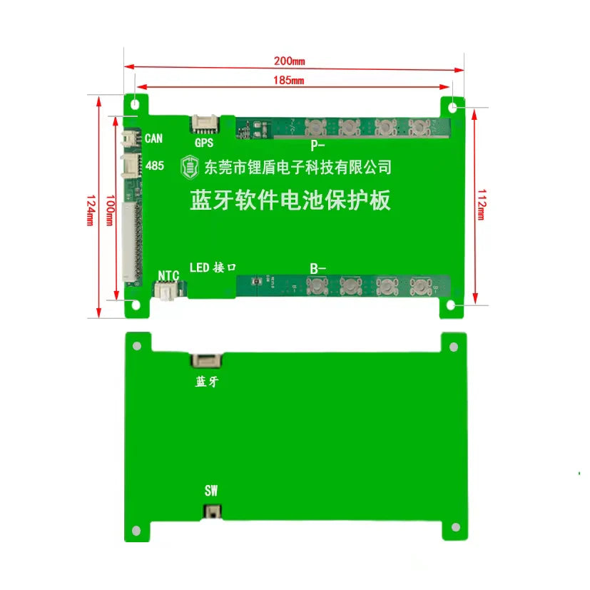 Selian Energy 4S 8S 12S 16S 10A 20A 30A 200A Sodium-ion Battery BMS For DIY Battery Pack