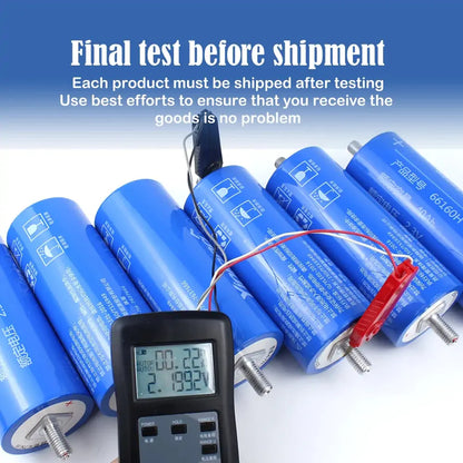 LTO Yinlong 2.3V 40Ah Battery Cycle life 25000+ Cells For -50 ° low temperature discharge Car audio DIY Battery Pack 12V 24V 48V