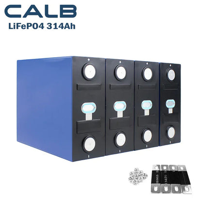 CALB 3.2V 314ah Prismatic Lifepo4 Battery 10000+ Times Batteries Cell For Soler Energy Storage