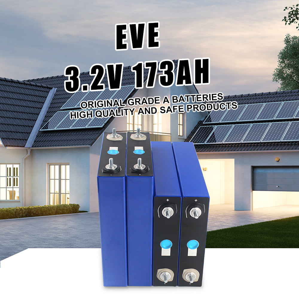 EVE LF173K Grade A Cells LiFePO4 173Ah Brand New Rechargeable Battery Cycle 6000+ Life Cells