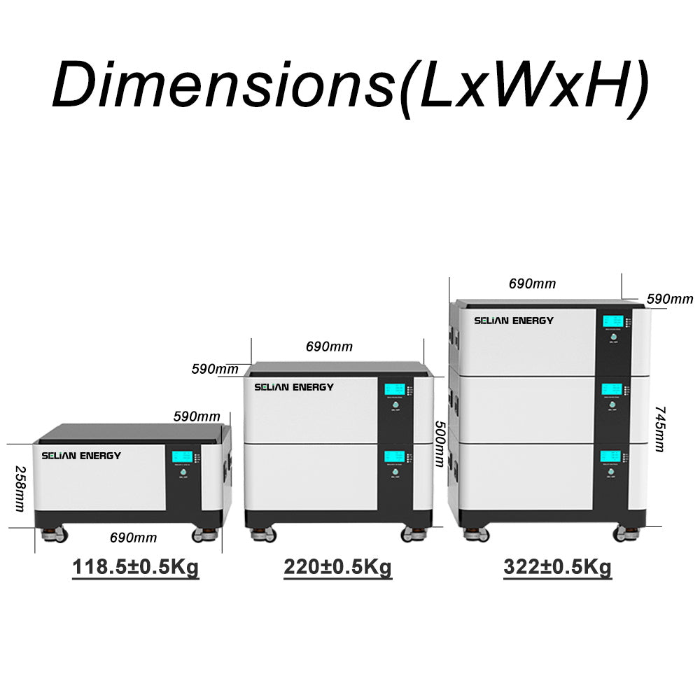 Brand New 15kw~45kw lifepo4 Battery with 10Kw Inverter Stackable All in One Solar Energy Storage System