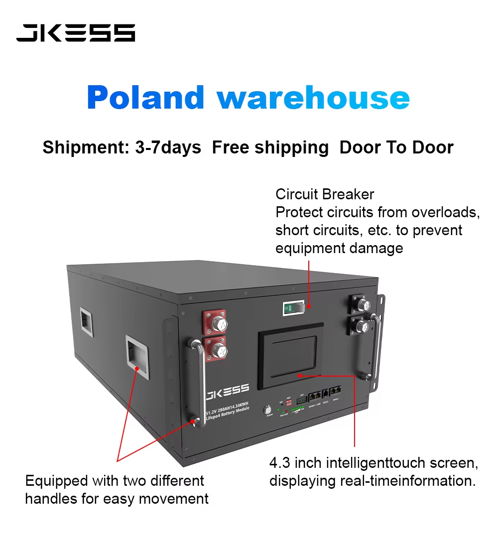 JK ESS 6u 51.2V 15Kwh Diy box Energy Storage System