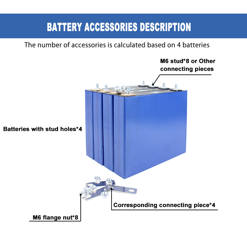 Grade A CATL 3.2V 280Ah Lifepo4 Prismatic Battery Rechargeable Cell for Electric bicycle