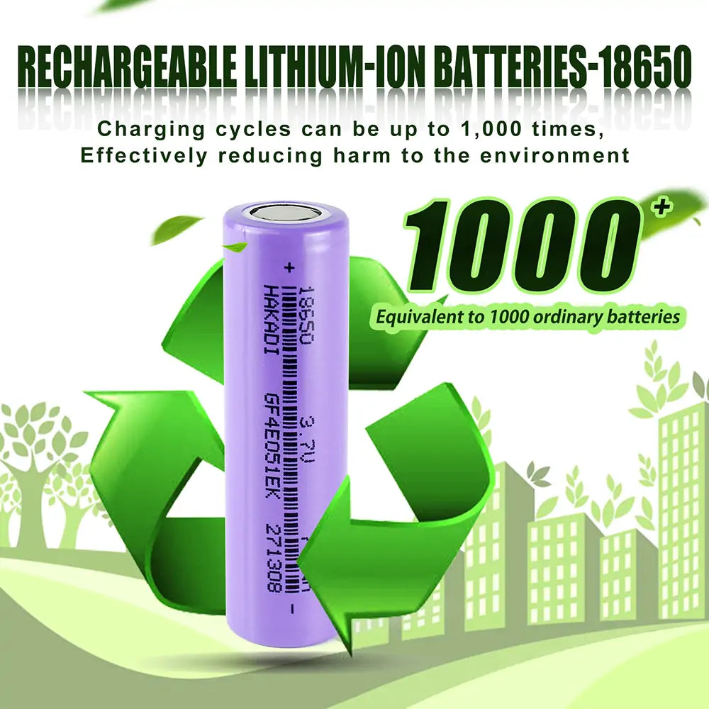 18650 3.7V 2000mah NMC Lithium-ion Rechargeable Battery 1C-3C Discharge Cells