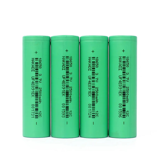 18650 3.7V 2500mAh 12C High Rate Discharge Rechargeable battery Cells