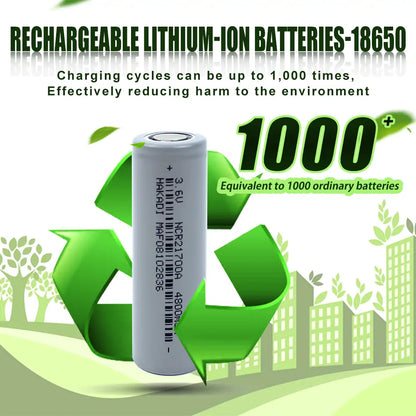21700 3.7V 4800mAh Rechargeable Lithium-ion High Power Battery Cells