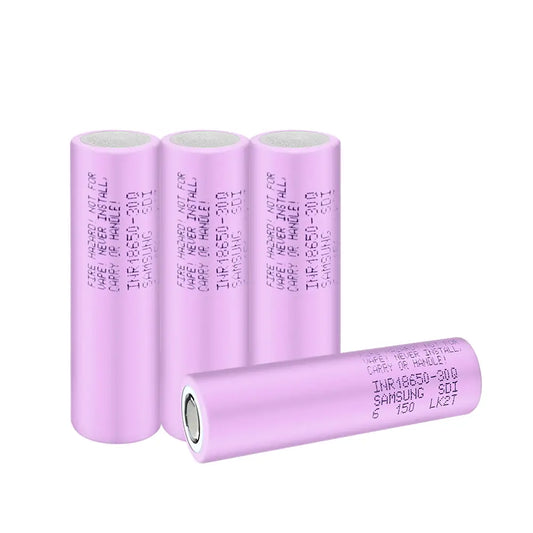 INR18650-M30Q 3.6V 3000mah Lithium-ion NMC Rechargeable Battery Cell For Battery Pack, flashlight, Small fan, Headlamp, LED light