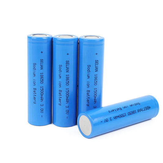 Sodium ion 18650 3V 1500mAh Battery Original Na ion SIB battery Rechargeable Cell For E-bike Power Tools DIY 12V 24V 48V 72V Battery Pack