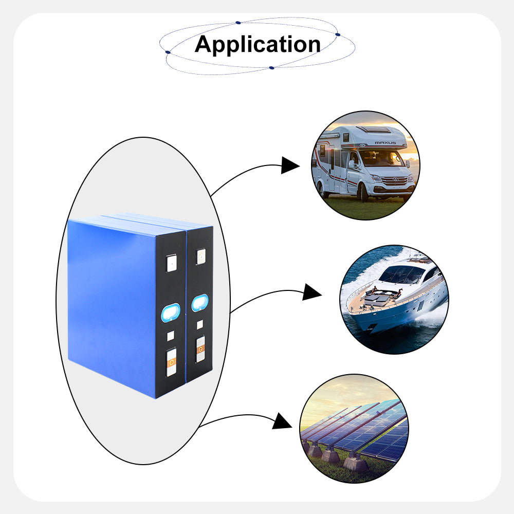 2025 New Arrival Grade A 3.2V 530ah Lifepo4 Battery Rechargeable Prismatic Solar Battery Cell